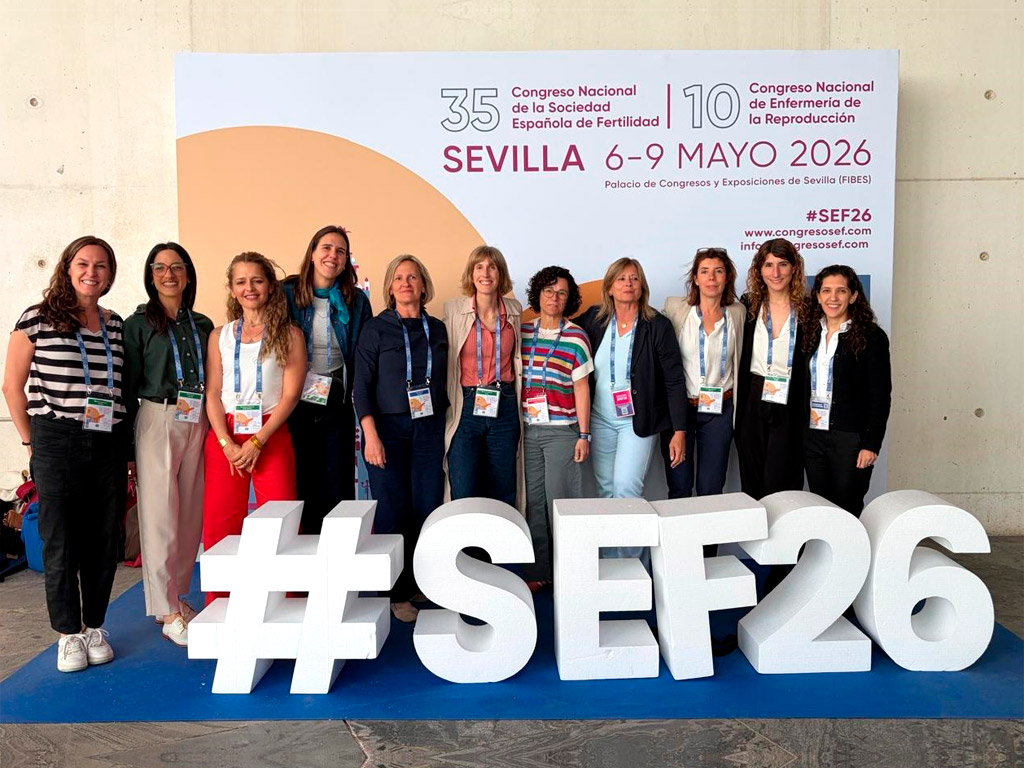 Dexeus Mujer presents its latest research at the 35th SEF Congress and renews its presence on the Executive Board
